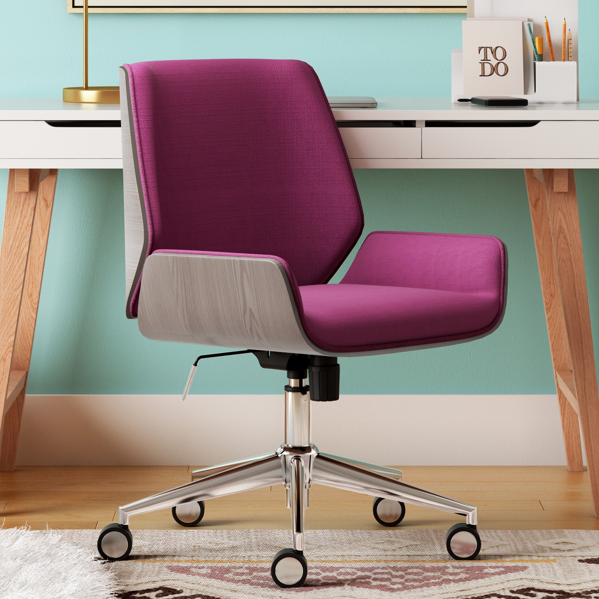 Elle decor ophelia bentwood sales task chair