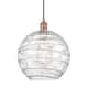 Option Antique Copper / Clear Deco Swirl