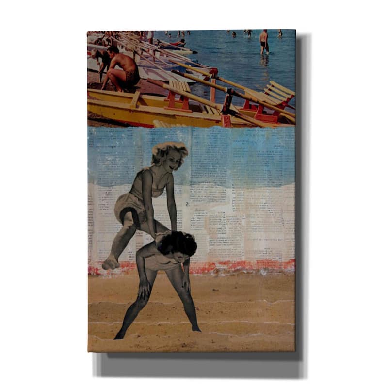 Epic Graffiti 'Sweet Innocence' by DB Waterman, Canvas Wall Art - 26x40