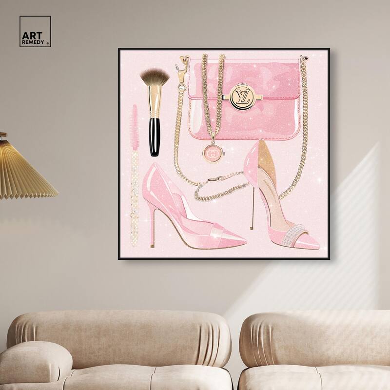 Her Favorite Choices Canvas by Art Remedy