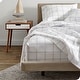 preview thumbnail 36 of 63, Bare Home Double Brushed Deep Pocket Fitted Sheet King - Modern Plaid - White/Grey