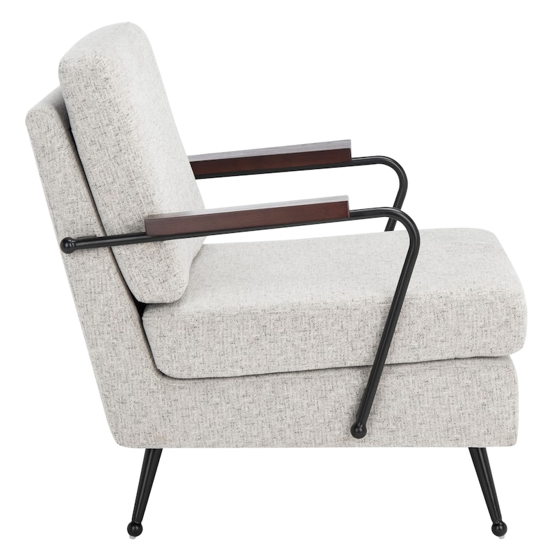 SAFAVIEH Leda Arm Chair - 26" W x 29" D x 32" H - 26Wx29Dx32H