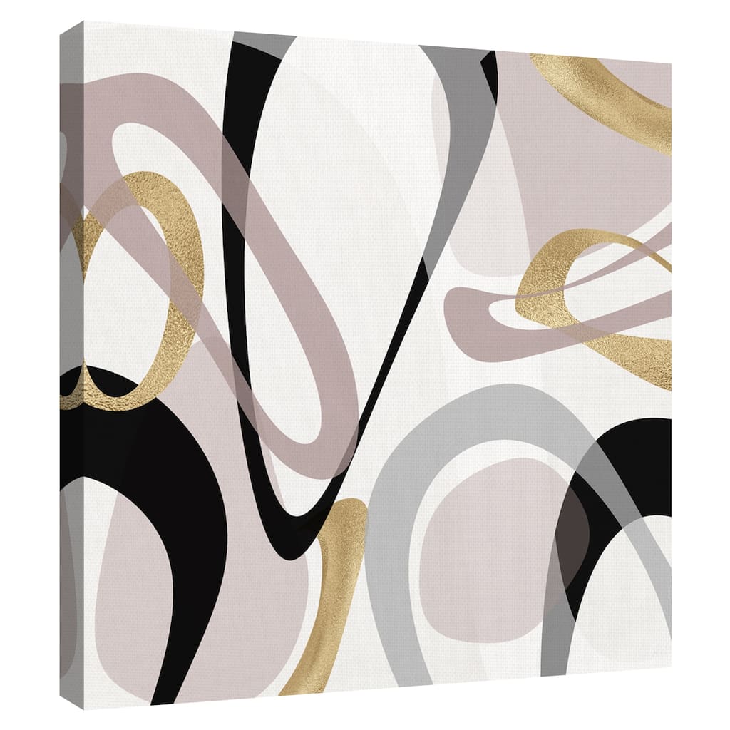 Tumbled Golden I by Susan Jill Canvas Art Print
