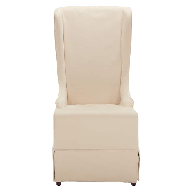 SAFAVIEH Iesha Bacall Velvet Dark Champagne Dining Chair - 24" x 28.3" x 47" - 24"Wx28"Dx47"H