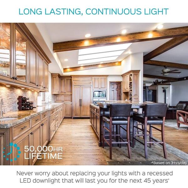 Euri Lighting 6 In 5000k New Construction Or Remodel Ic Rated Canless Integrated Led Recessed Kit For Shallow Ceiling Dlc6s 2050e The Home Depot