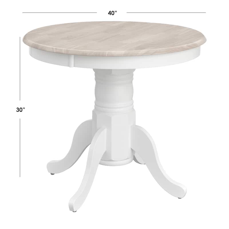 Simple Living Lancaster 5-Piece Solid Wood Dining Set