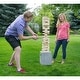 preview thumbnail 8 of 6, Yard Games Large Tumbling Timbers 24" Wood Block Stacking Game w/ Case, Natural - 12.5 x 9.8 x 9.3 inches