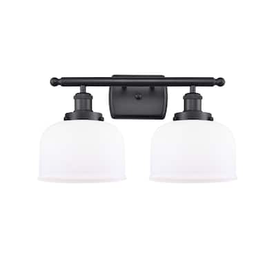 Innovations Lighting Large Bell 2 Light 16" Wide Vanity Light