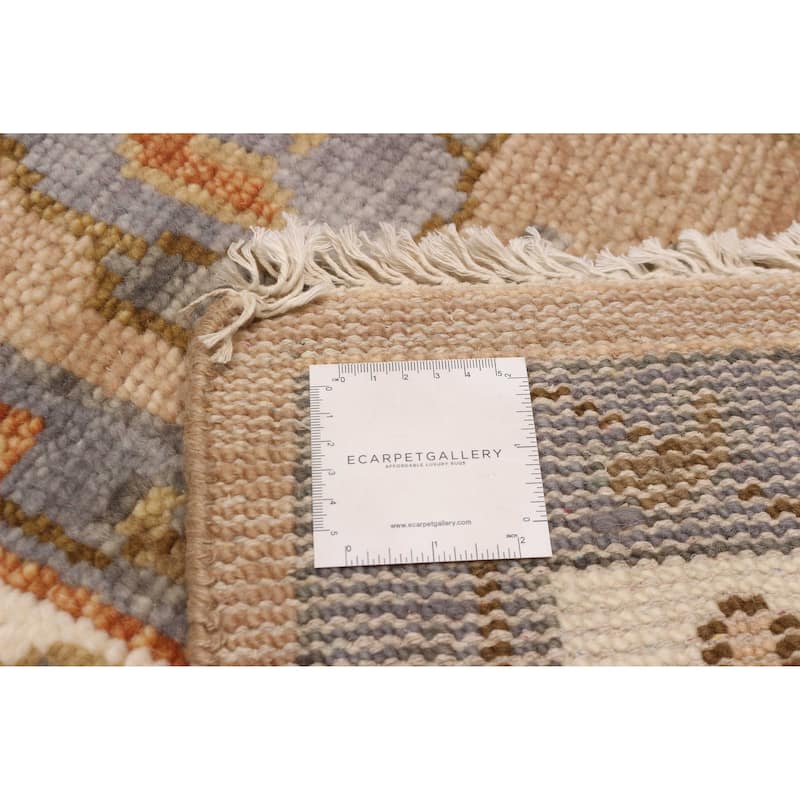 ECARPETGALLERY Hand-knotted Jules Serapi Brown Wool Rug - 8'10 x 12'0