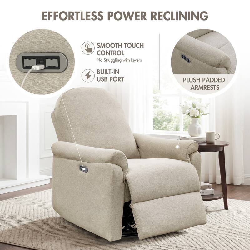 Madison Park Elio 3 in 1 Power Recliner