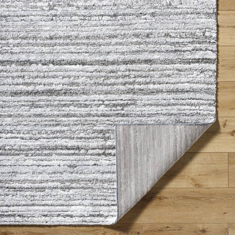 Livabliss Delight Shag Global Stripe Area Rug
