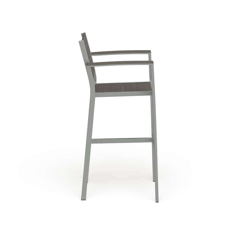 Beach Outdoor Aluminum Patio Bar Stool