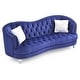 preview thumbnail 5 of 9, Jewel Velvet Sofa