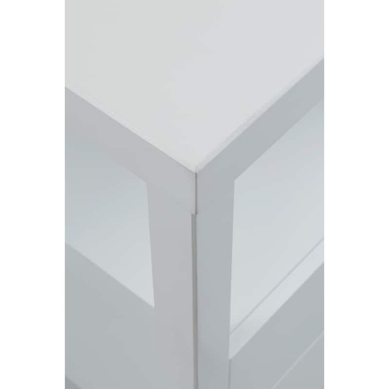 East at Main Painted Acacia Wooden End Table
