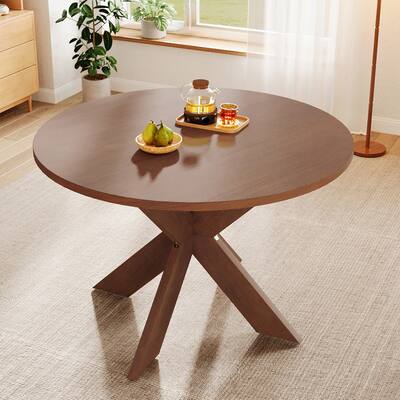 Christopher Knight Home- Smith Oak Round Dining Table
