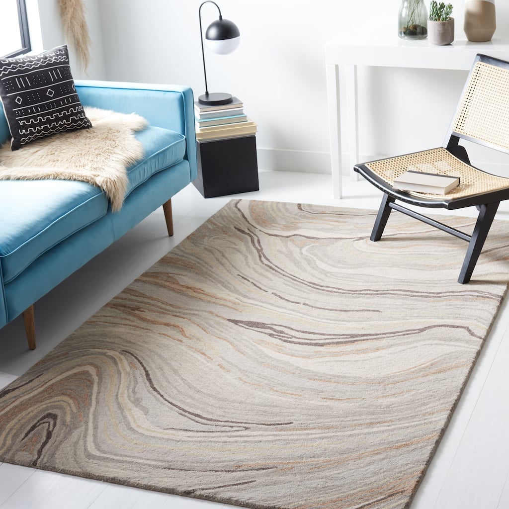 SAFAVIEH Handmade Soho Jazmine Modern Wool Rug