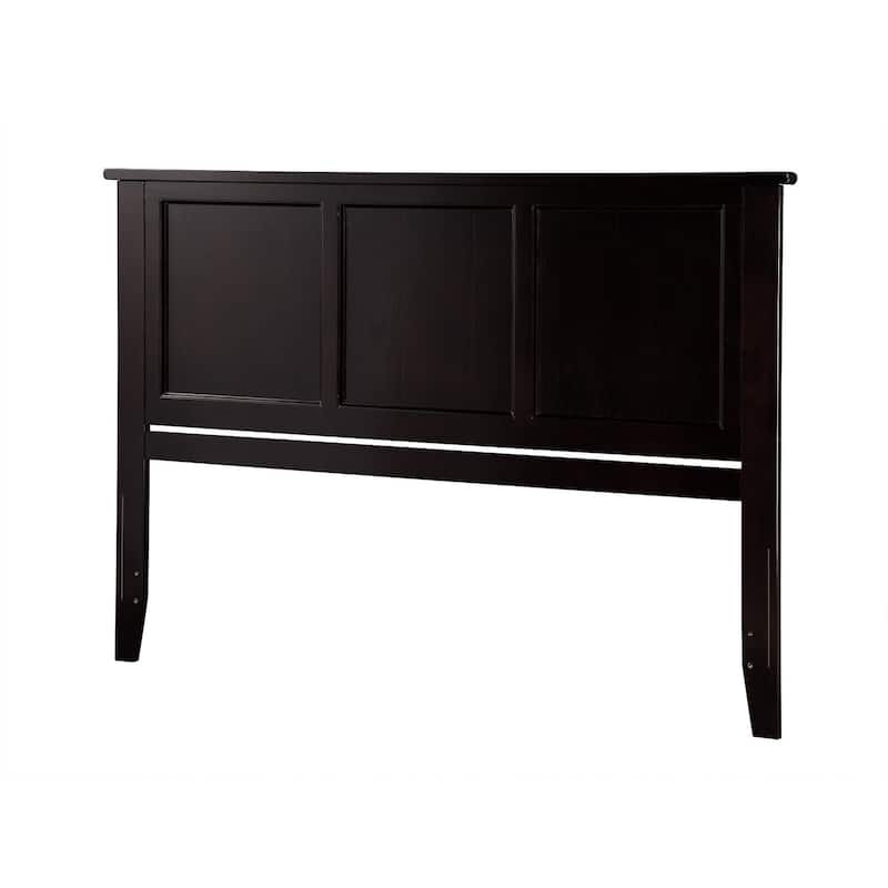 Wood Panel Headboard with Classic Detailing and USB Charger, Fits Standard Frames for a Timeless Bedroom Look