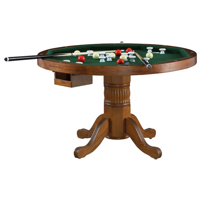 Mitchell 3-in-1 Wood Felt Game Table Amber