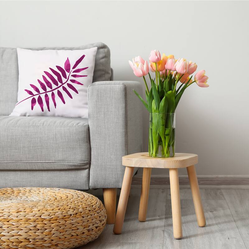 Frond 2 Decorative Throw Pillow