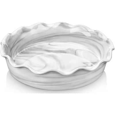 10.5" Stoneware Pie Quiche Pan 60 Oz.