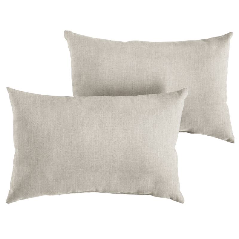 Sorra Home Linen Texture Pillows (Set of 2)