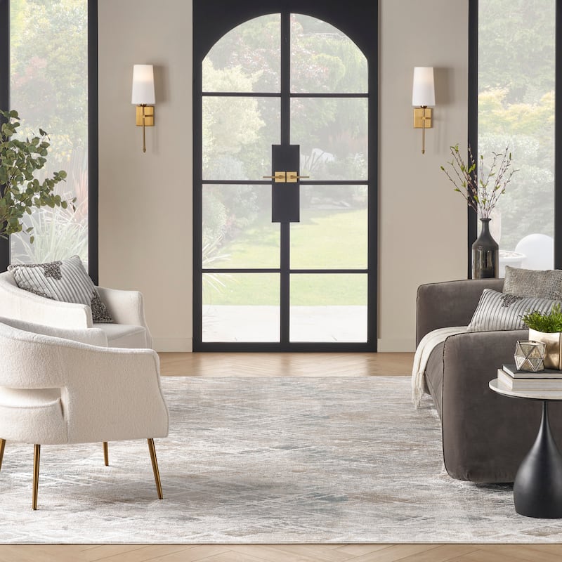 Nourison Glam Indoor Abstract Area Rug