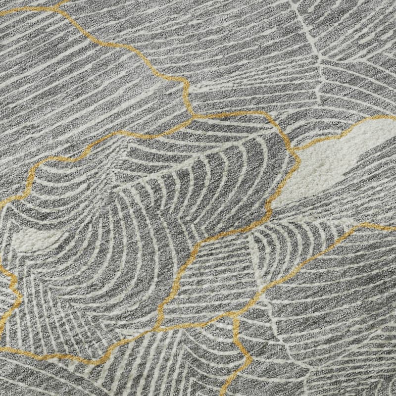 Premium Washable Super Soft Contemporary Puzzle Mayfield Rug