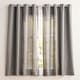 preview thumbnail 13 of 55, EXCLUSIVE HOME Loha Linen Grommet Top Curtain Panel Pair 52X63 - Black Pearl