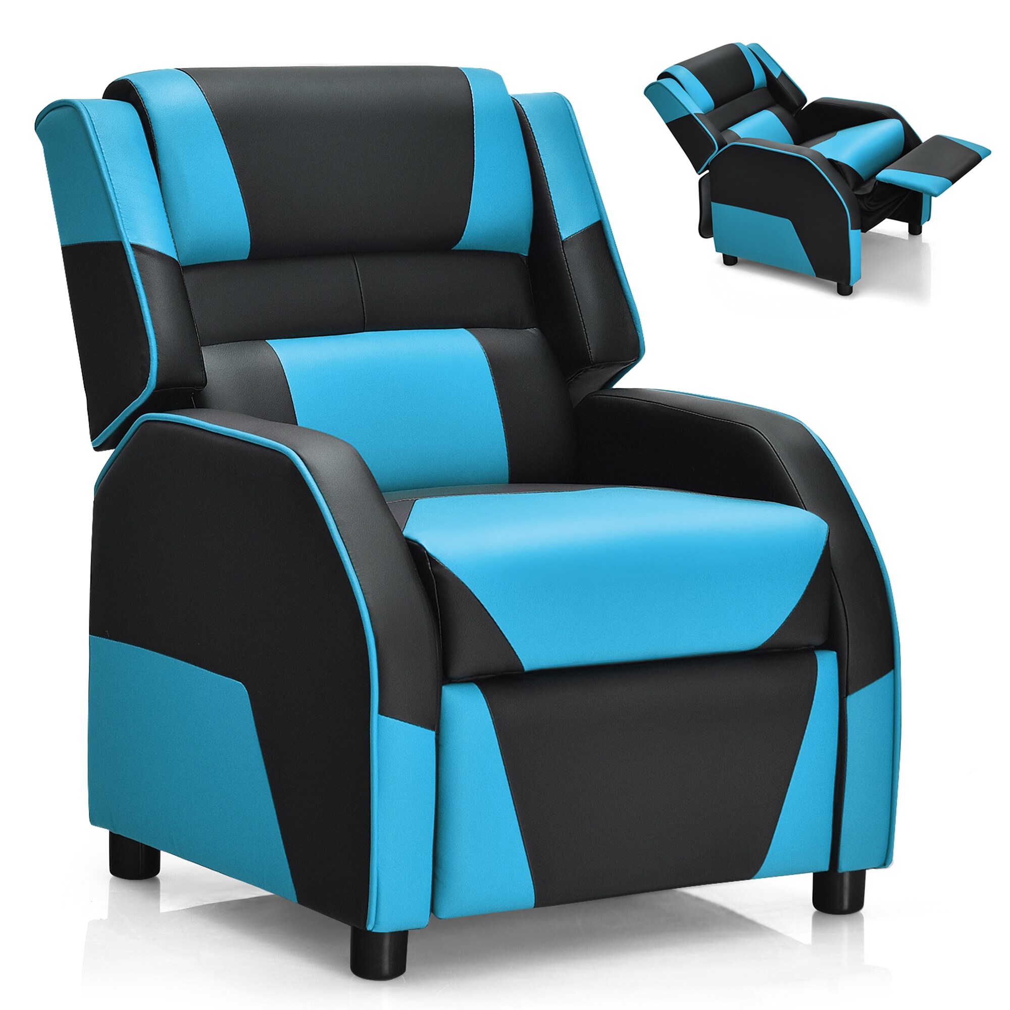Kids outlet leather armchair