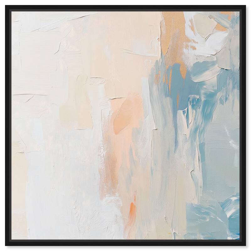 Gossamer Light II Canvas by Art Remedy - Black - 20" x 20"
