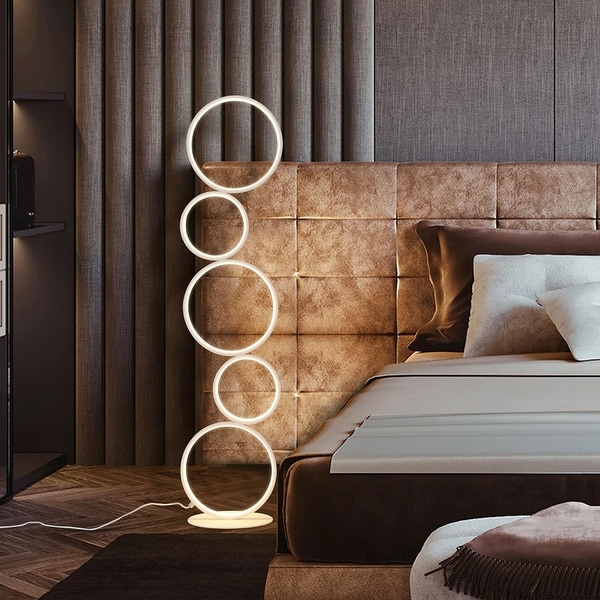 Circle led floor lamp online
