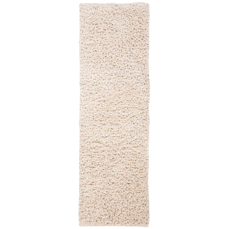 SAFAVIEH Handmade Sheep Shag Malti Solid Area Rug