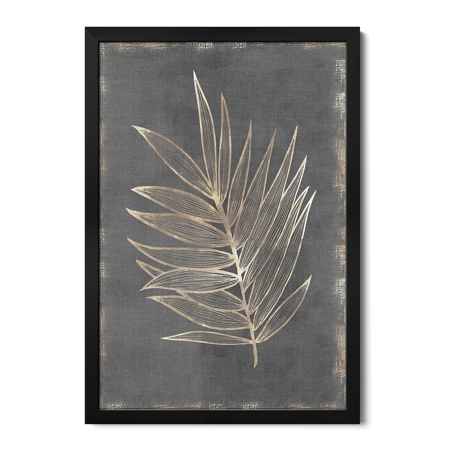 Gilded Botanical I Premium Framed Poster by Eva Watts