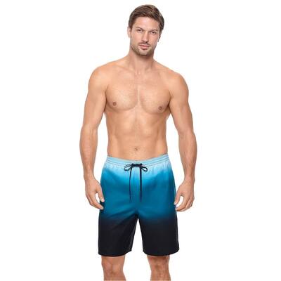 Reebok Mens Volley Swim Bottom Trunks,, Blue, Medium