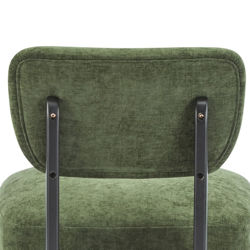 Design-inspired Polyester Upholstery Accent Lounge Chair with Wood Base,Set of 2