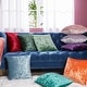 preview thumbnail 15 of 101, Deconovo Velvet Throw Pillow Covers, Pack of 2 (Covers Only)