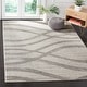 preview thumbnail 18 of 171, SAFAVIEH Adirondack Lelia Modern Abstract Distressed Rug 10' Square - Cream/Grey - Square