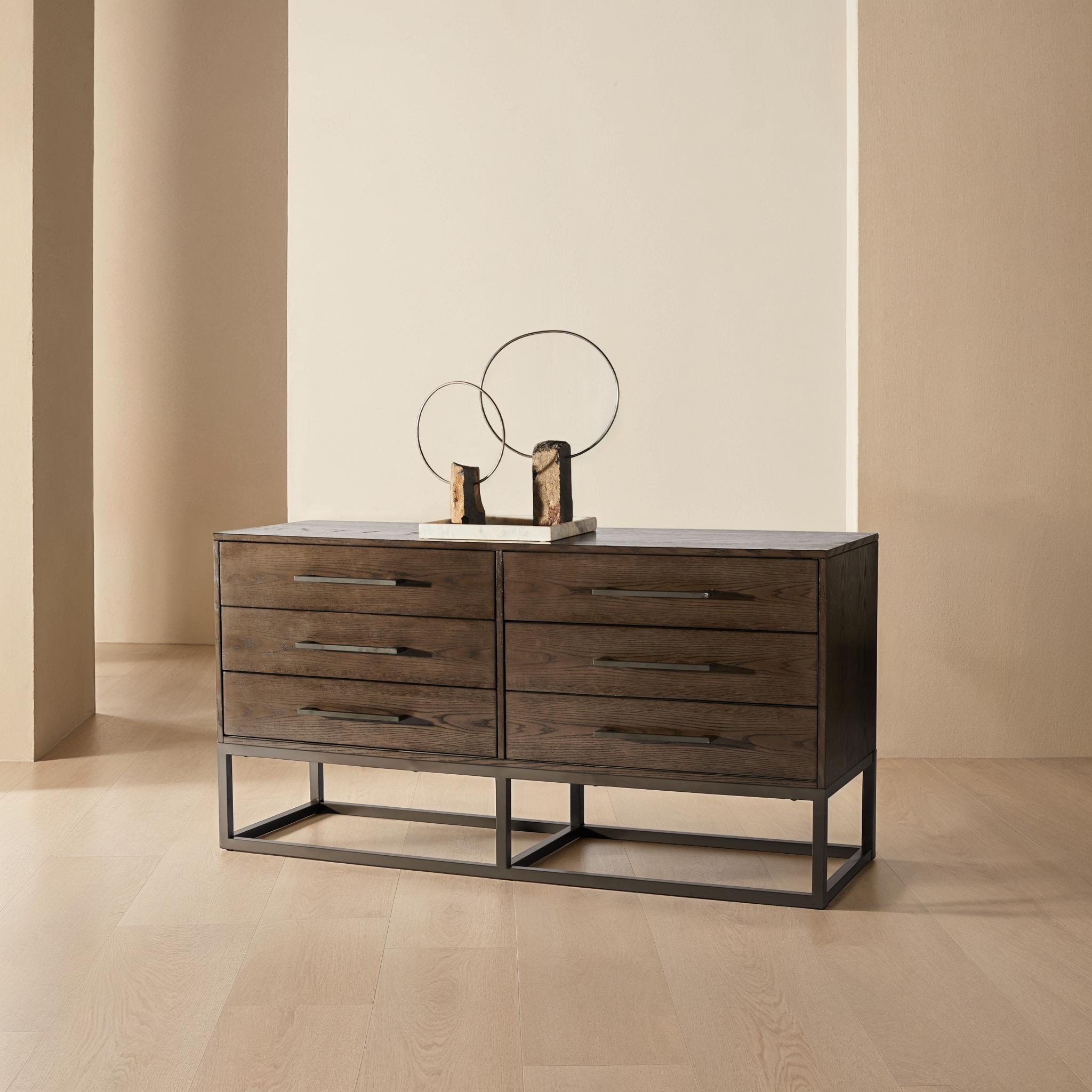 SAFAVIEH Couture Sherilynne 6-Drawer Dresser.