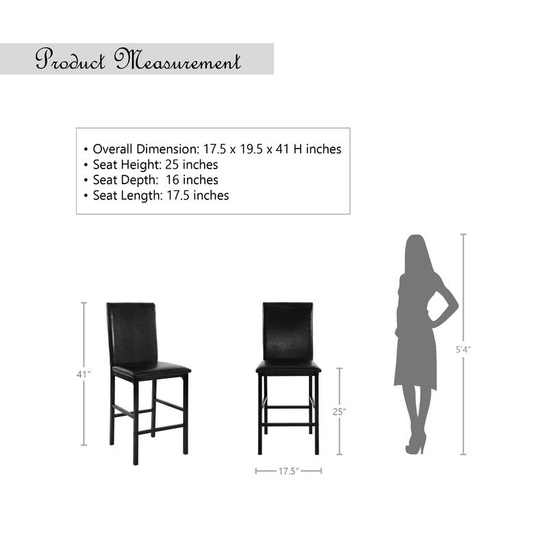 Ricci Counter Height Chair (Set of 4)