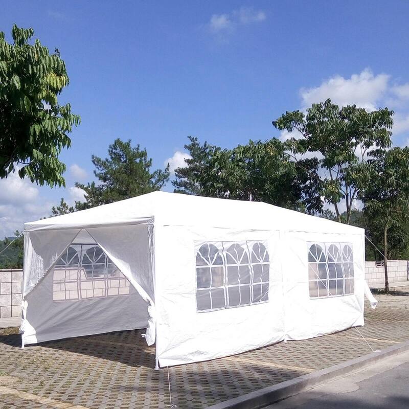 10x20 Foot Outdoor Party Canopy Tent with Removable Sidewalls