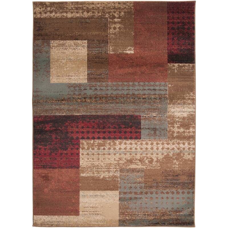 Artistic Weavers Colma Color Block Multicolor Area Rug
