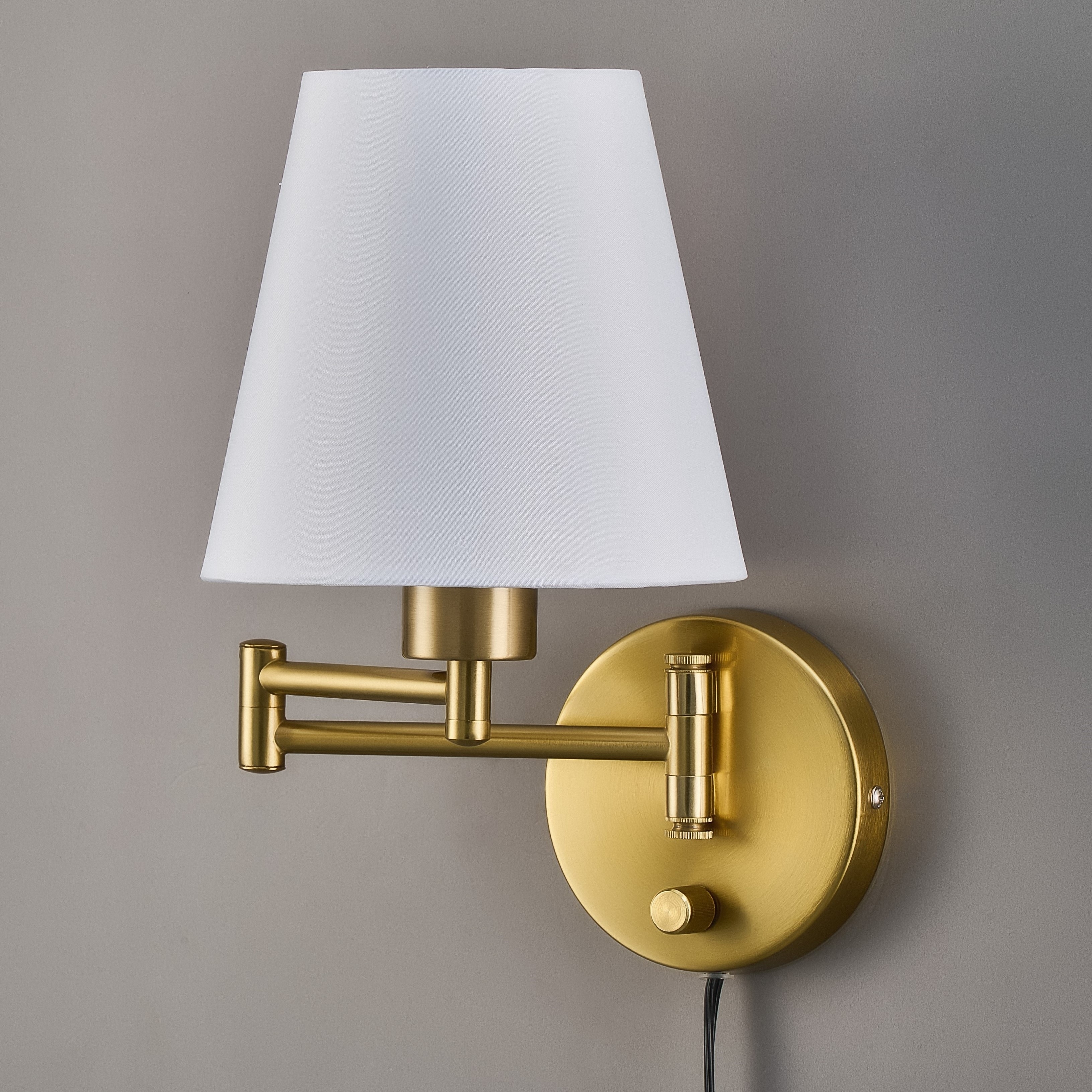 CO-Z Plug-in Swing Arm Wall Mount Sconce - On Sale - Overstock