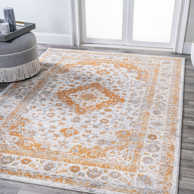JONATHAN Y Zelda Ornate Medallion Persian Area Rug