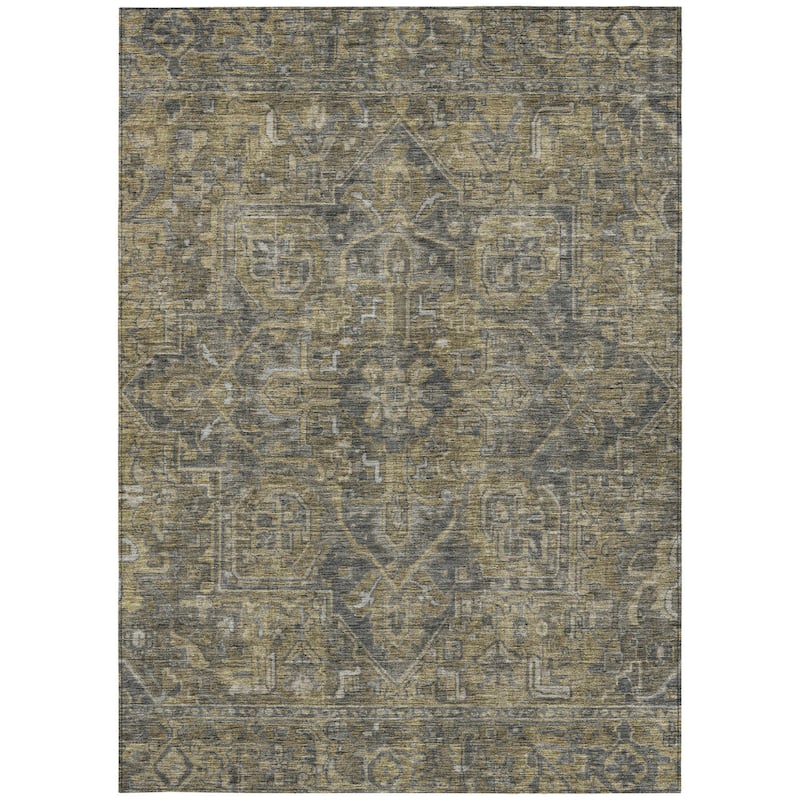Paso Oriental Weather Resistant Timeless Grace Outdoor Rug