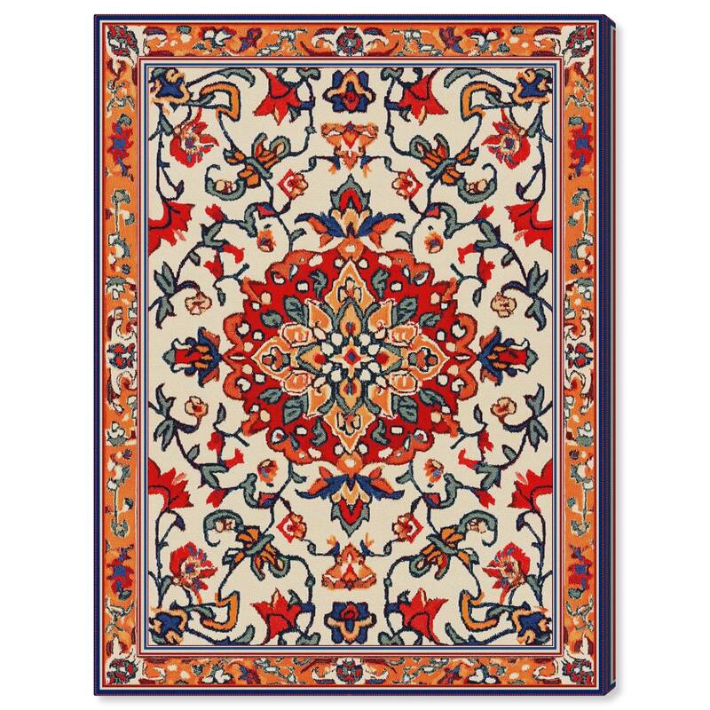 Morrocan Garden II Canvas by Art Remedy, Gallery Wrapped - 36" x 45"