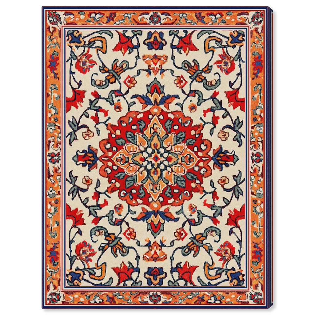 Morrocan Garden II Canvas by Art Remedy, Gallery Wrapped