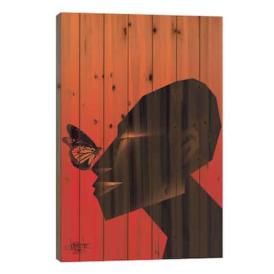 Dry I Print On Wood by VCalvento - Multi-Color