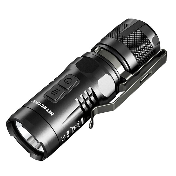 NITECORE EC11 900 Lumens Mini Pocket XM-L2 U2 LED Flashlight the Brightest