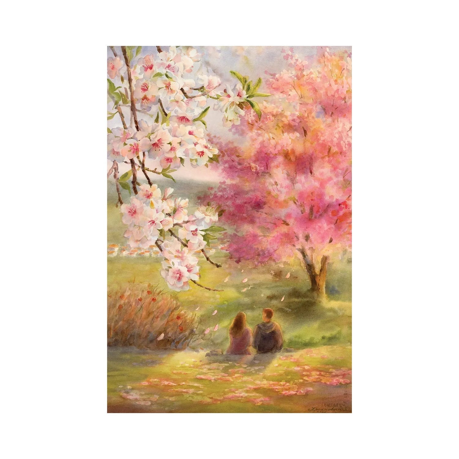 "Dreamers Of The Galilee Hills" by Yulia Krasnov Canvas Print