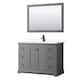 Option Dark Gray / Giotto Quartz Top / Matte Black